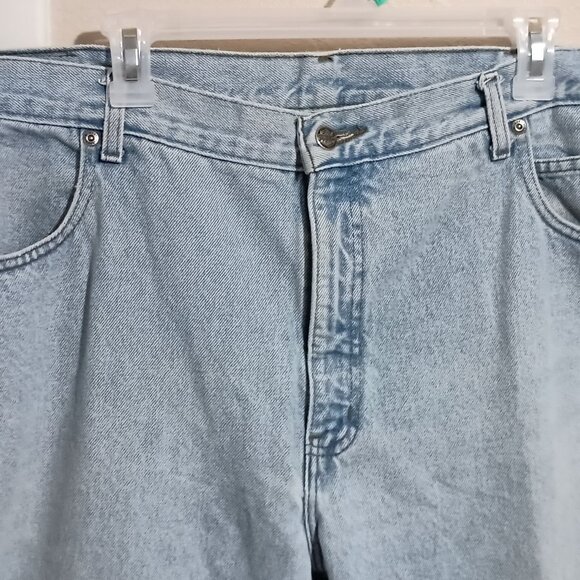 Harley Davidson Men's Blue Denim Jeans Size 42x36 Straight Leg - Picture 6 of 16